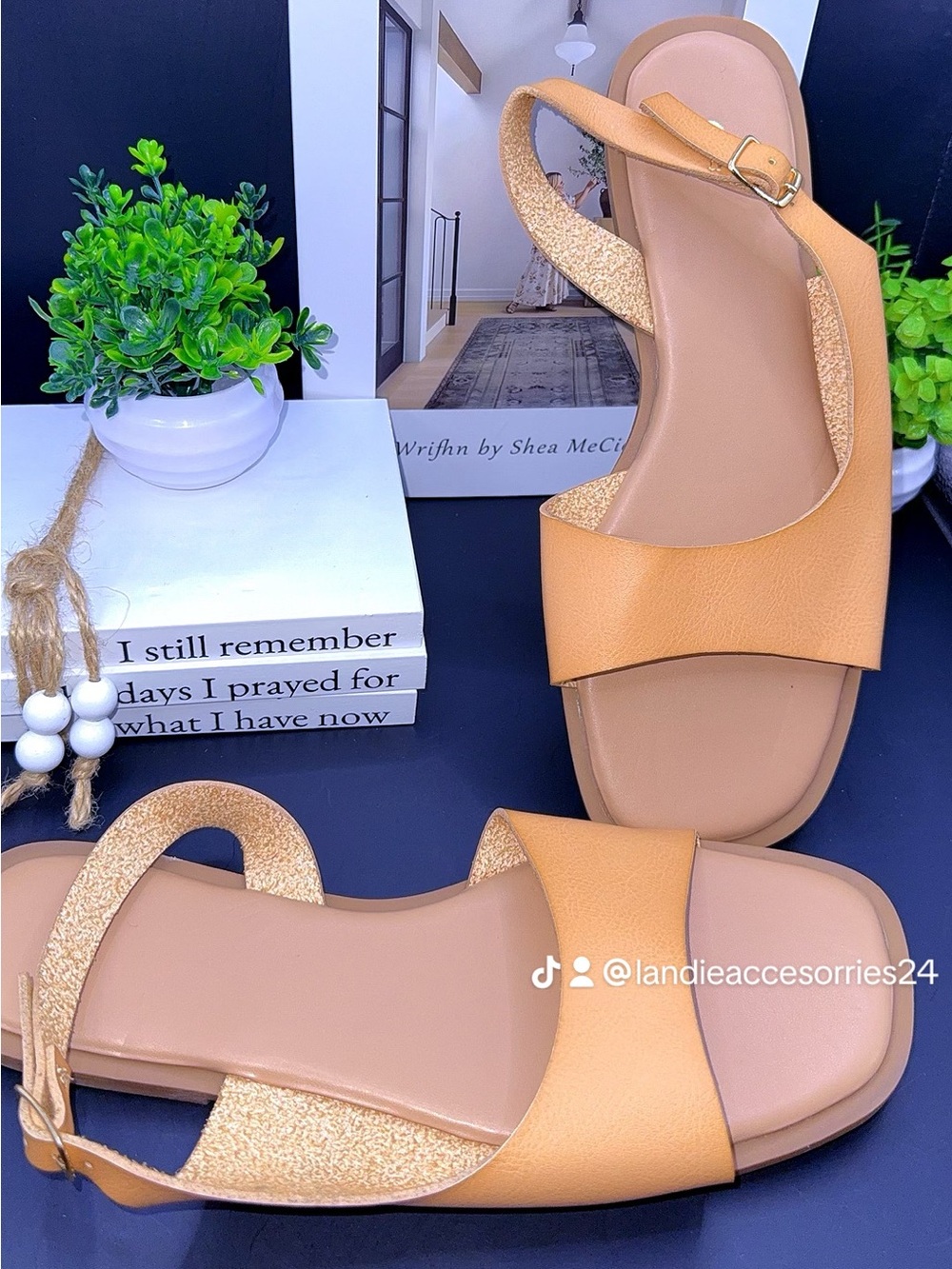 Elegant Tan Sandals